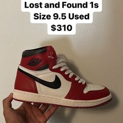 Jordan 1 Lost and Found Size 9.5 Used $300