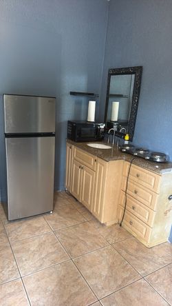 Microwave -hot plates- mirror
