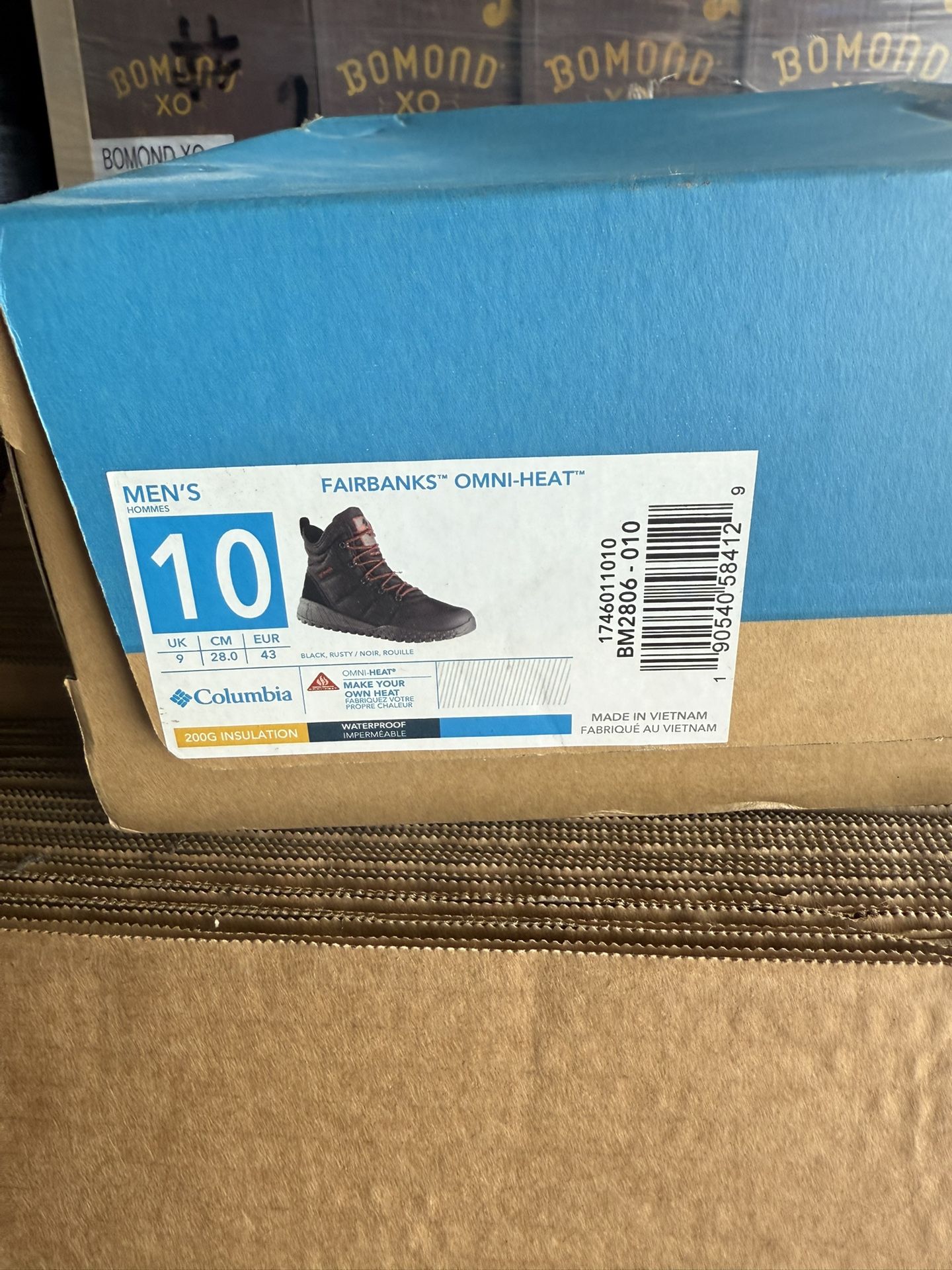 Columbia Fairbanks Omni-Heat Waterproof Mid Hiking Boots for Men