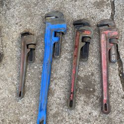 PIPE WRENCH ALL 4 $80