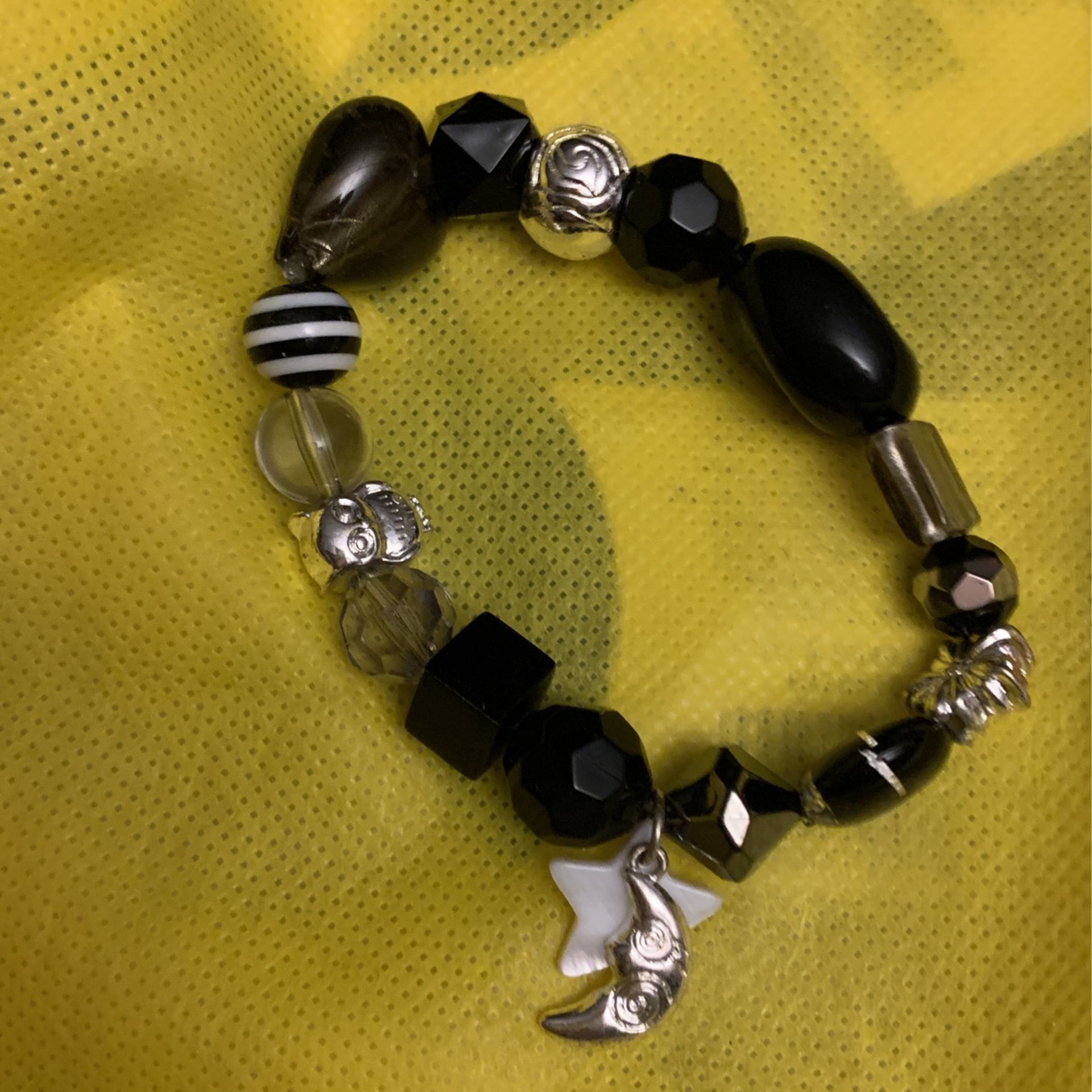 Avon Beaded Charm Bracelet