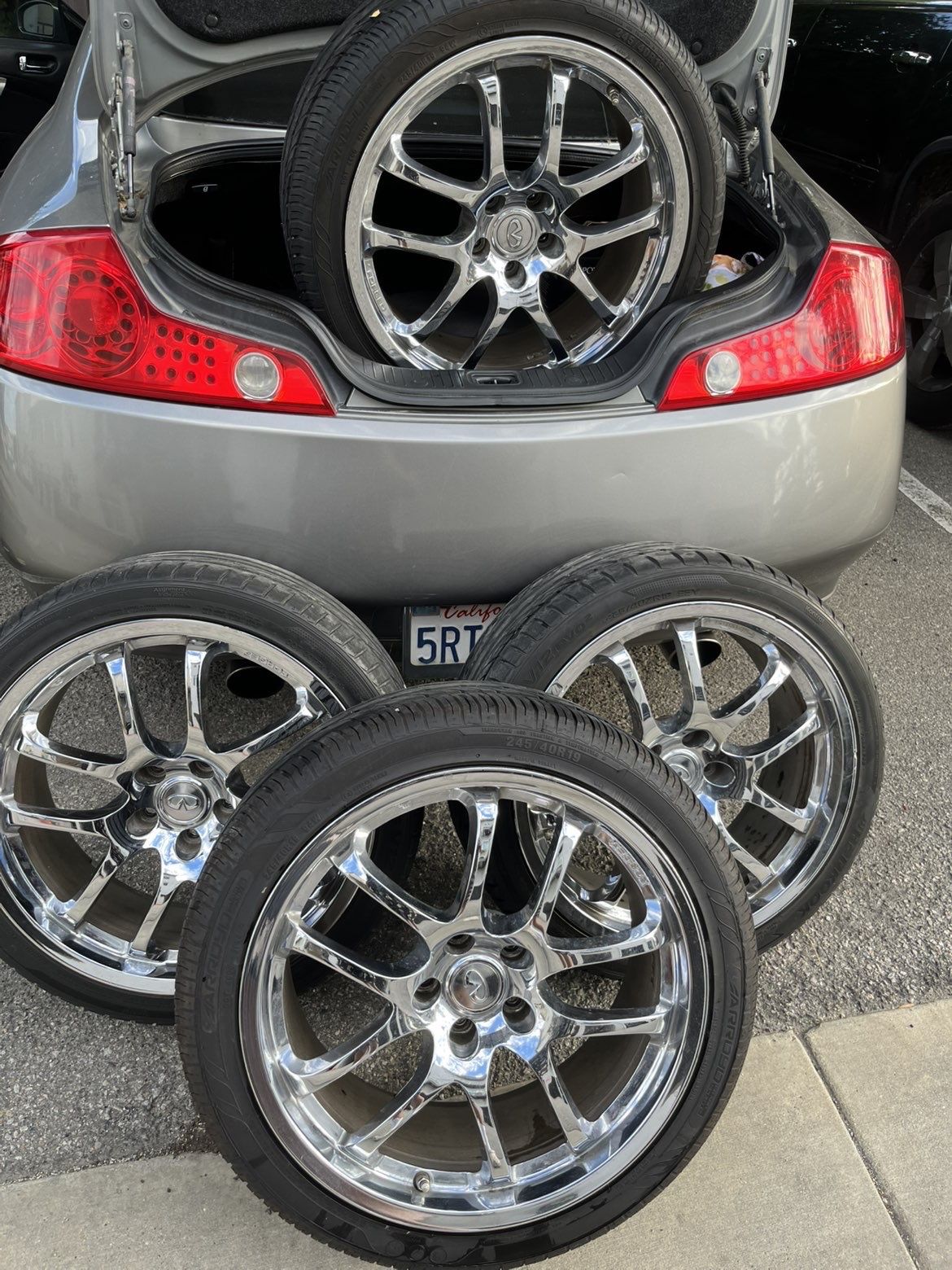 Infinity Rims Forged Triple Chrome