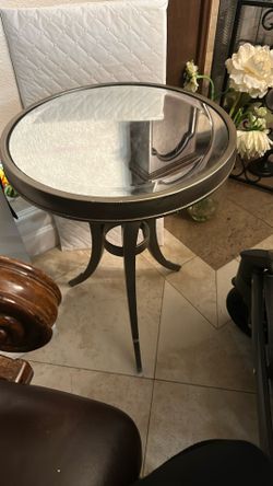 glass table / night stand 