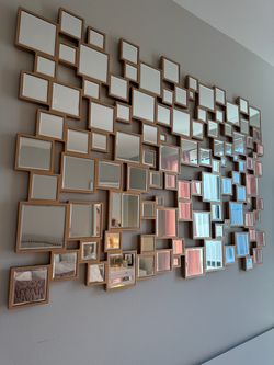 Z Gallerie Isabella Mirror – Large Gold Statement Mirror – Discontinued