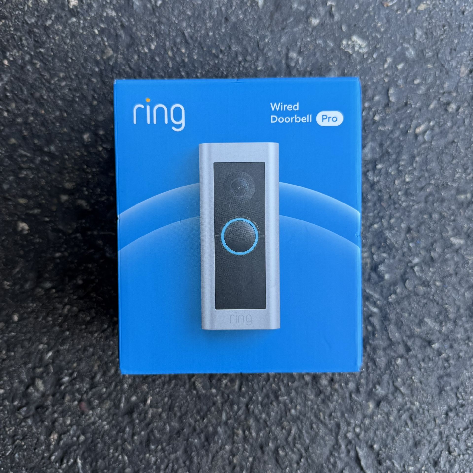 Ring - Wired Doorbell Pro Smart WiFi Video Doorbell - Satin Nickel