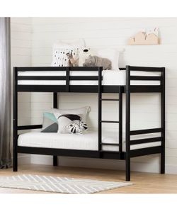 South Shore Solid Wood Twin Bunk Beds