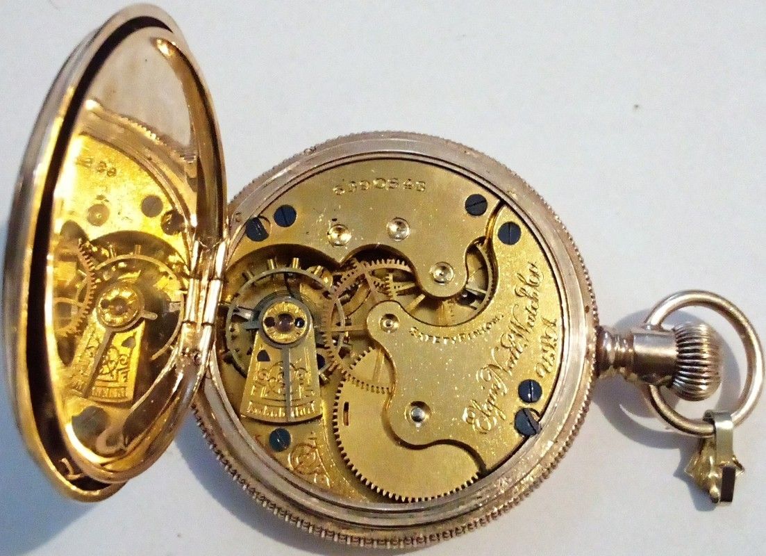 Elgin 14k Gold Antique Pocket Watch