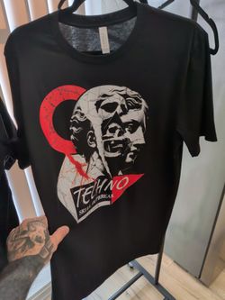 Brand New Unisex Techno T-Shirt (Large)
