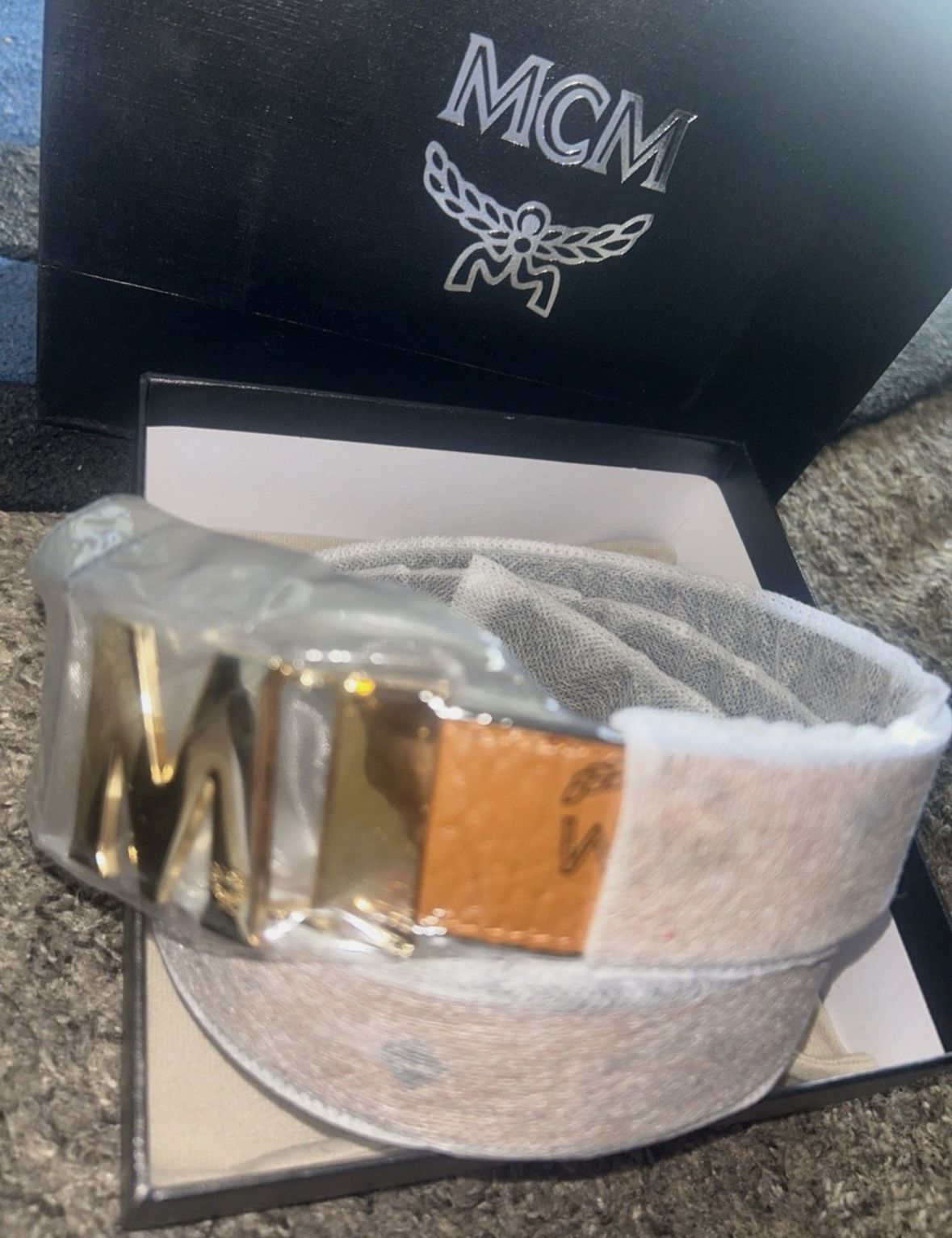 MCM BELT SIZE 36