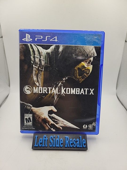 Mortal Kombat X - ( Sony PlayStation 4 , PS4 ) - CIB -