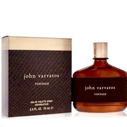 John Varvatos Vintage by John Varvatos Eau de Toilette Spray 2.5 FL oz/75ML New in Box