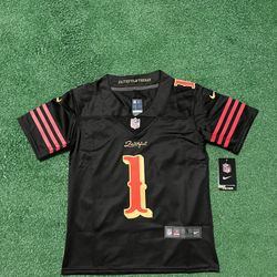 San Francisco 49ers Ricky Pearsall Black Jersey
