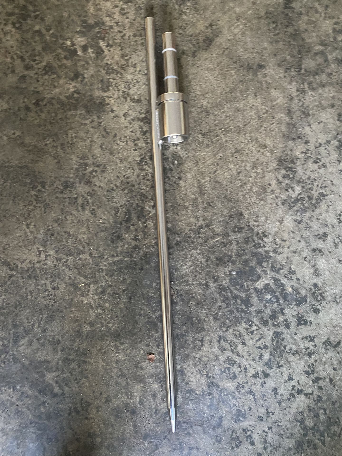 Stainless Steel Spike with Sleeve Bearing - Fits Flutter Banner Flag Poles with a 0.65" Inner Diameter - Feather Flagpole and Flag not Included, Stake