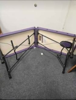 DR.LOMILOMI HALIA UltraligDR.LOMILOMI HALIA Portable Massage Table Bundle – Purple – New – $125