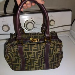 Vintage Mini Fendi Traveling Bag 