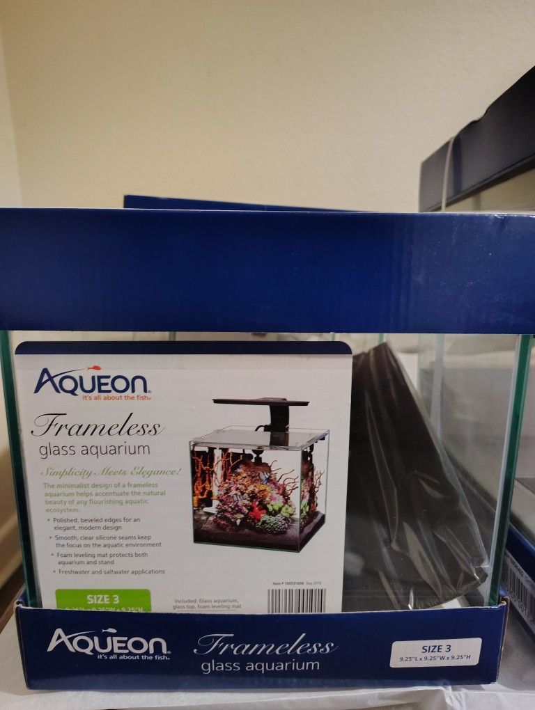 Aqueon Frameless Glass Aquarium