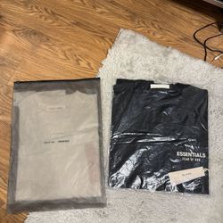 Essentials fear of God male t shirts 