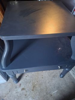 Black living room drawer