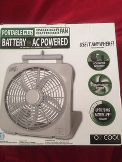 Brand new portable fan