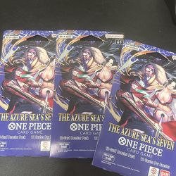 One piece single packs