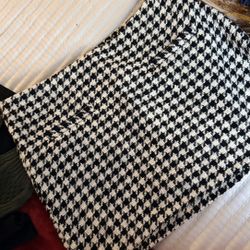 Black And White Skirt