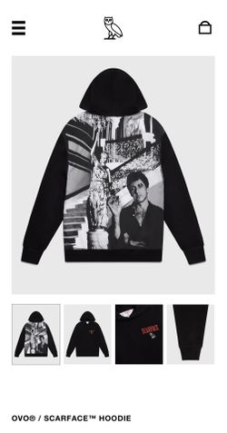 OVO Scarface Hoodie Black Size L New for Sale in Elmhurst, IL