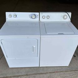Roper Washer And Gas Dryer 