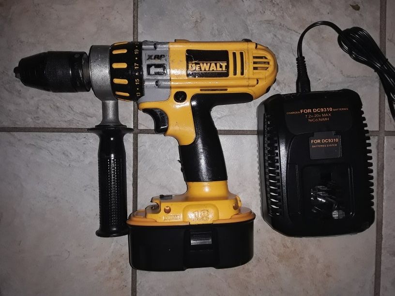 $65 No Less DeWalt DCd 925 18 Volt Hammer Drill Kit With High Capacity Battery And Charger