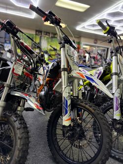 Tao DB24 110cc Orange & Blue β 4 Speed Dirt Bike