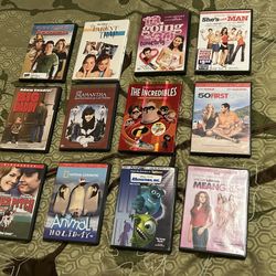 DVD Movies Collection Bundle