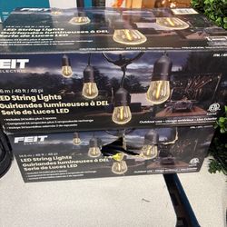 Feit 48' LED String Light. 2 available. New