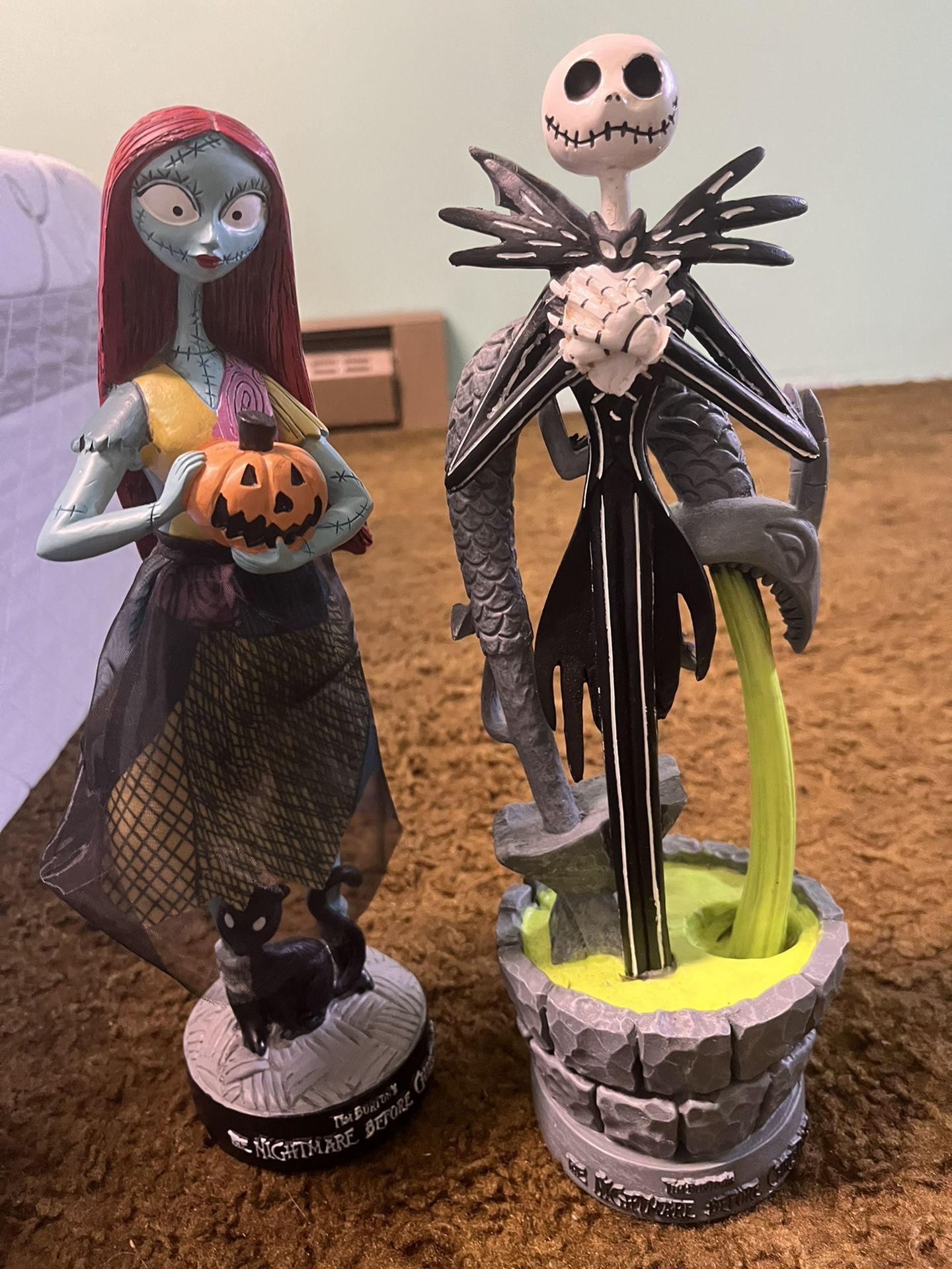 Jack And Sally Nightmare Before Christmas Figures