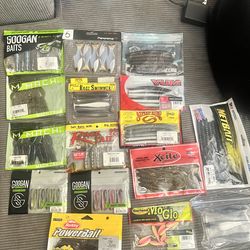 Fresh water soft plastic lures