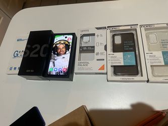 Samsung Galaxy s20+ plus 5G u1 FACTORY UNLOCKED bundle