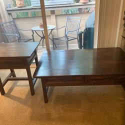 Coffee Table AND Side Table