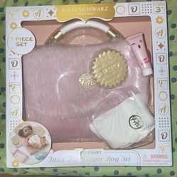 Fao Schwarz Baby Doll Diaper Bag Set