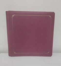 Creative Memories BNWOT 12"×12" Mauve Scrapbook Album 