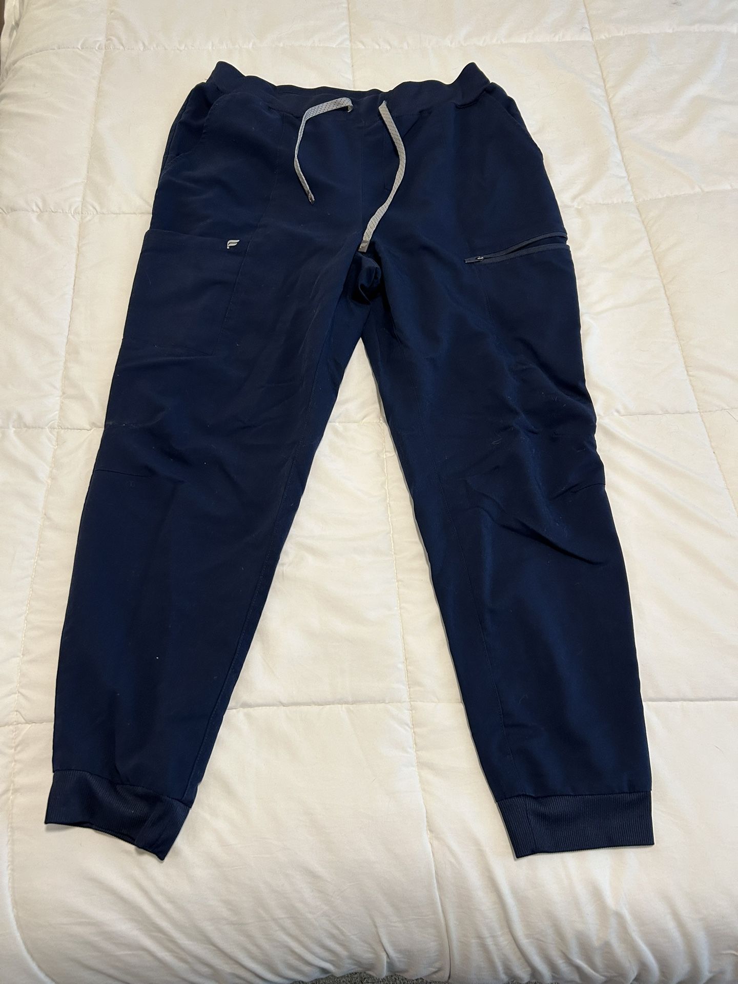 Fabletics jogger pants size L dark blue