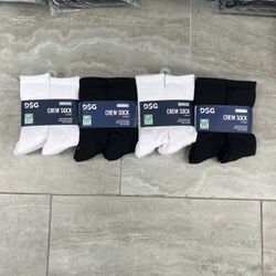 Crew Socks 6 Pack 7$ Each