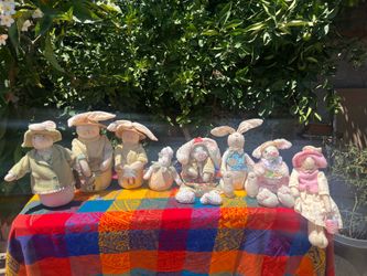 peluches de decoracion para el dia del conejo
