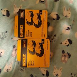 DeWalt 20v Lithium Ion Battery 2-pack