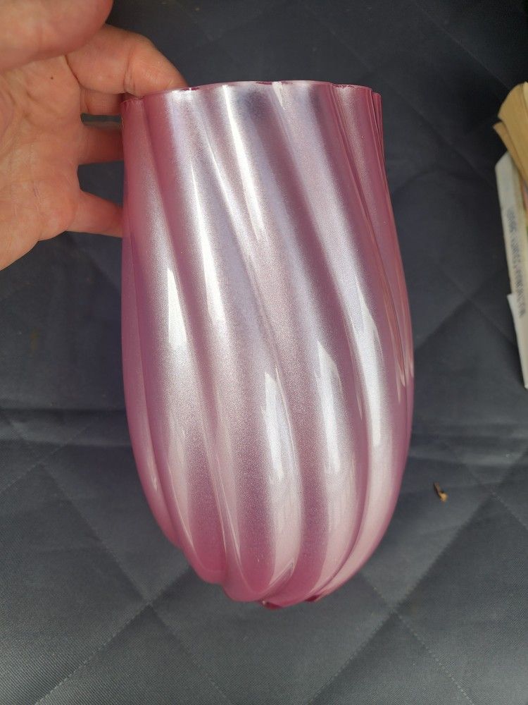 Retro Pink Vase