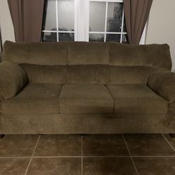 Dark Brown Couch 