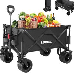 LUXCOL Collapsible Folding Wagon