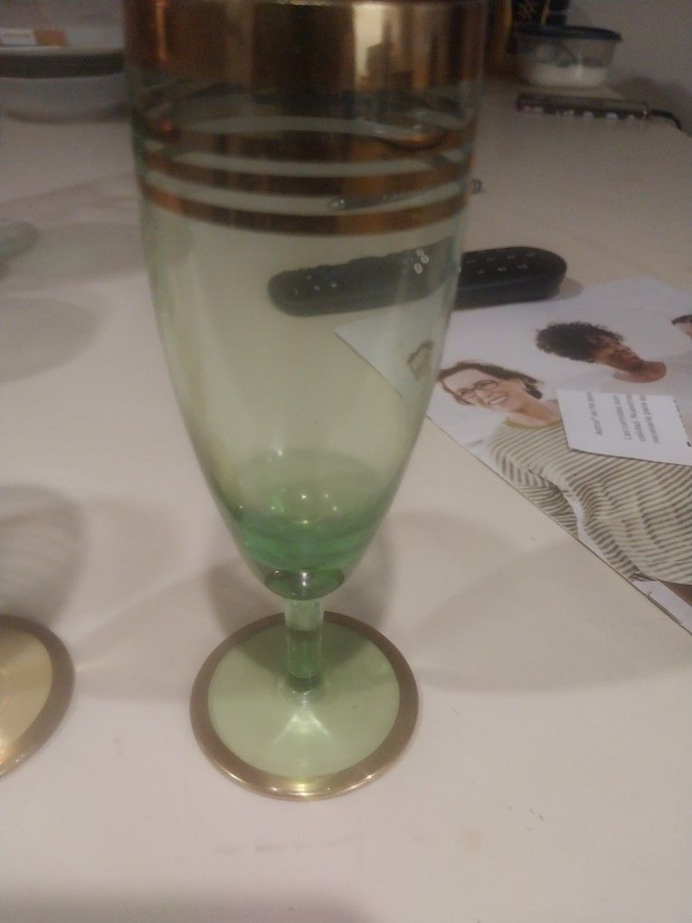 Color Gold Rim Glasses