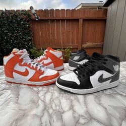 Nike Dunk Syracuse And Jordan 1  Mid 