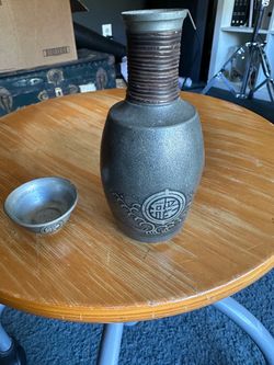 Pure Pewter Sake set