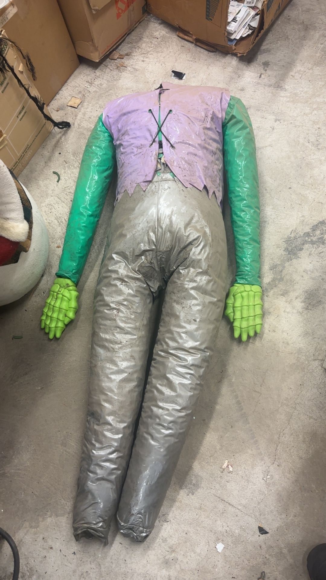 Headless Mummy Prop