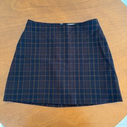 Aritzia Wilfred Plaid Skirt - Size 10