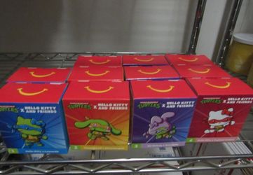 McDonald's Hello Kitty TMNT Toys 